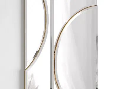 John-Richard Collection Moonstruck Mirror  3D model