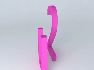 2u decorative object ornament 2u Free 3D model