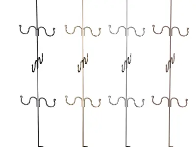 Christmas Stocking Holder Stand Holiday Home Decor 3D model