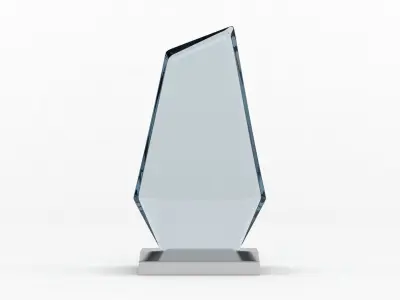 Glass Trophy 3D model