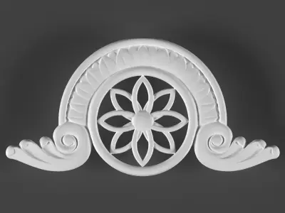 8 ornamental classic decoration 3d model kitbash vol 15 3D model