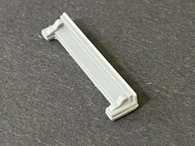 DECORATIVE STONE WINDOW LINTEL 7MM SCALE O GAUGE MODEL RAILWAY Free 3D print model