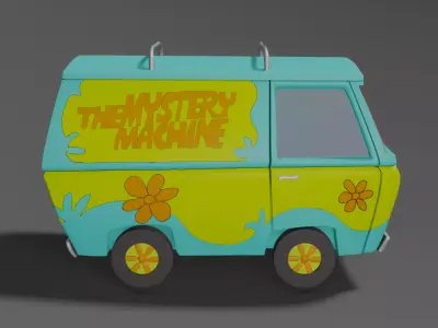Mystery Machine 3D model