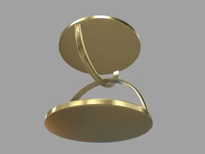Modern Luxury Table 02 Low-poly 3D model