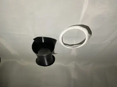 Civic Sedan 2007 Headlight Air Duct 3D print model