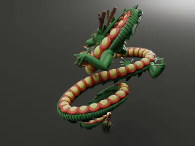 Shenron from Dragon Ball 3D model