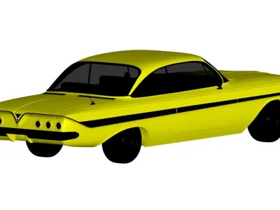 Chevrolet Impala 1960 3D model