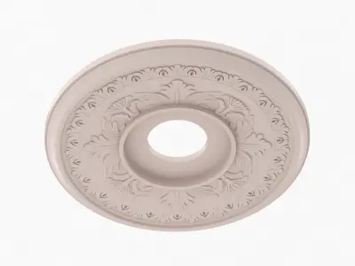 Classic Ceiling Medallion 11  3D model