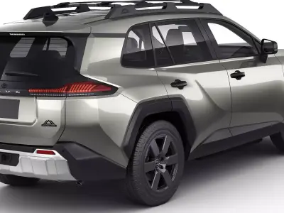 Toyota RAV4 Woodland 2026 3D model