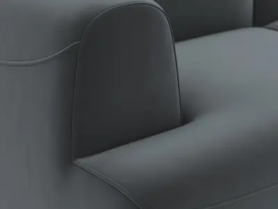 Darren Modular Sofa 3D model