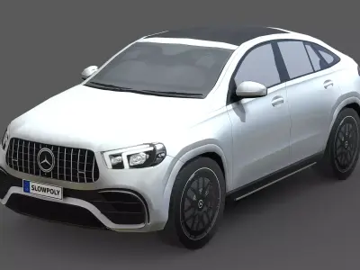 Mercedes Benz AMG GLE 63 Coupe 2021 3D model