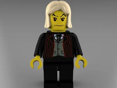 Lucious Malfoy 3D model