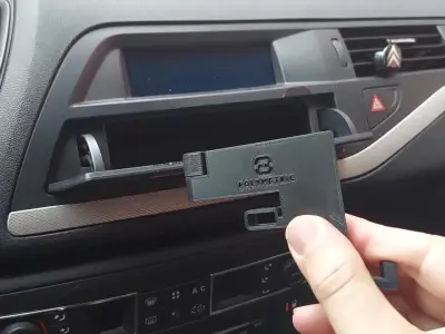 Foldable Phone Cradle for One-handed use 3D print model