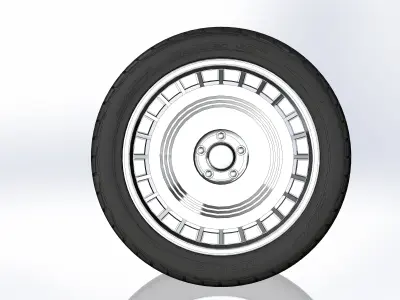 Wheels US Mags El Dorado 22inch for your scale model 3D print model