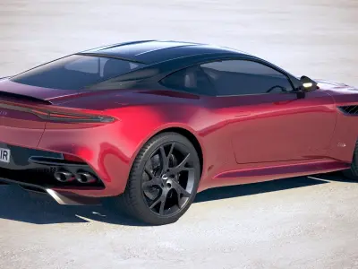 Aston Martin DBS Superleggera 2019 3D model