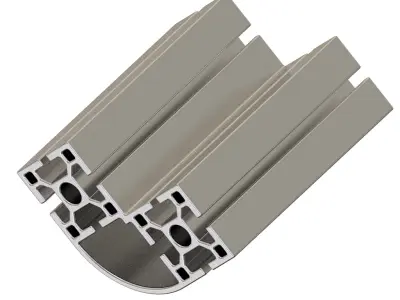 Exquisite Aluminium Profile 3D print model