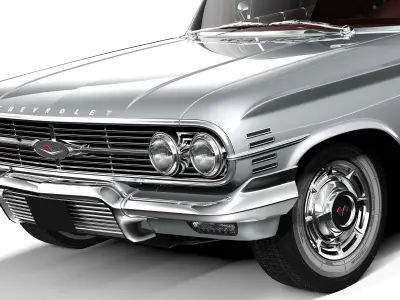 Chevrolet Nomad Wagon 1960 3D model