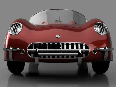 Chevrolet Corvette 3D print model