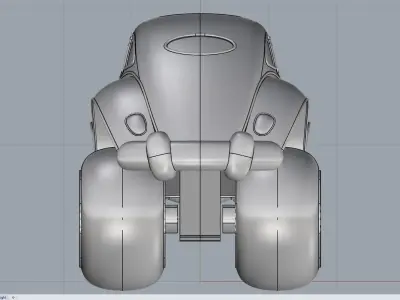 Buggy Toy Car 3D model