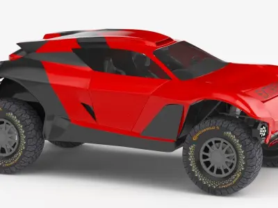 Extreme Off RAOD car 3D model