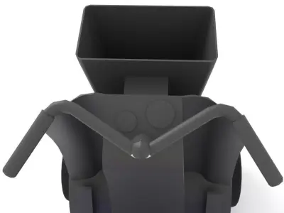 4 wheel mobility vehicle 3D model