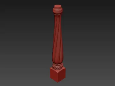 Furniture Legs Tables Chairs CNC Wood 1007 3D print model