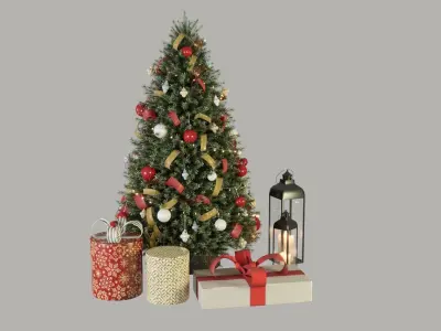 Christmas Set 3D model order