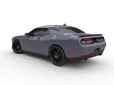 Dodge Challenger Hellcat 3D model