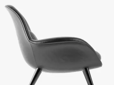 Fredericia Swoon armchair  3D model