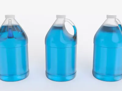 Gallon Bottle - Jug 3D model