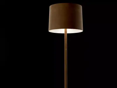 Axo velvet stand light 3D model