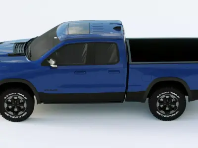Dodge Ram 1500 Rebel 2019 3D model