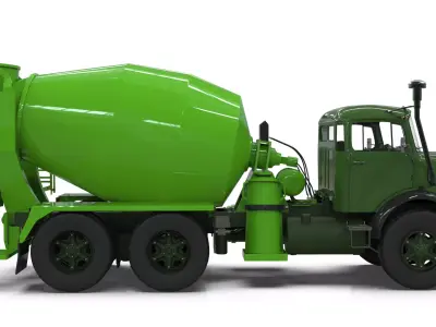 Mercedes-Benz 2624 Concrete Mixer Truck 3D model