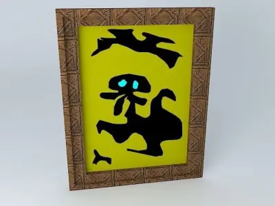 Squidward skelter Free 3D model