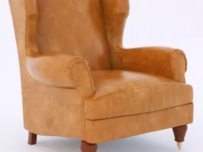 Cava Bergy armchair 3D model