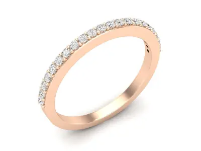 AV 451 Diamond band for woman 3D print model