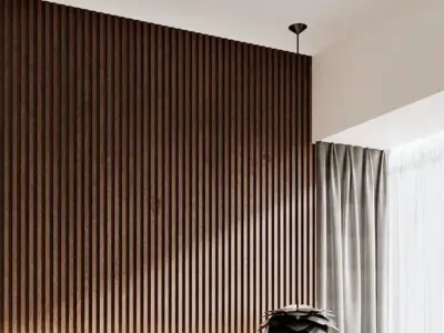 bedroom Modern villa Home decoration 3D model