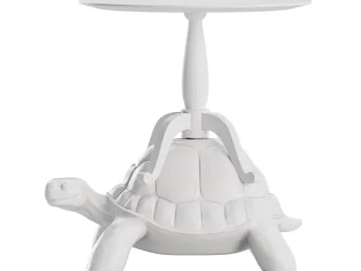 TURTLE CARRY COFFEE TABLE by QEEBOO Low-poly 3D model