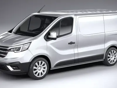 Renault Trafic Van L1H1 2021 3D model