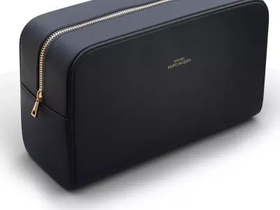 Luxury Toiletry Bag Low-poly 3D model