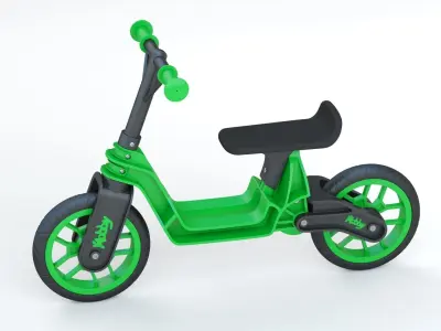 Balance Bike Hobby Bike Magestic 3D model