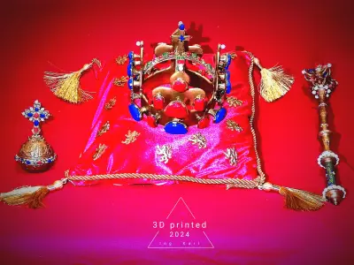 The Royal Crown Jewels -not Official Replica Ing Karl ArtStudio 3D print model