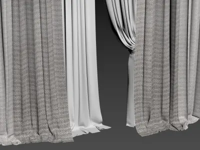 Curtain 15 3D model