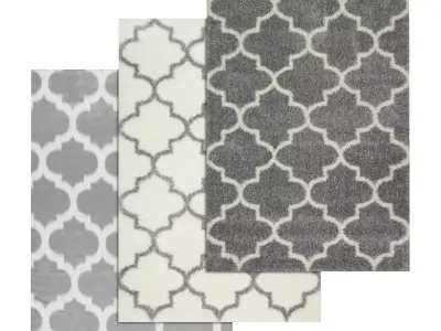 Rug Set 1670 3D model