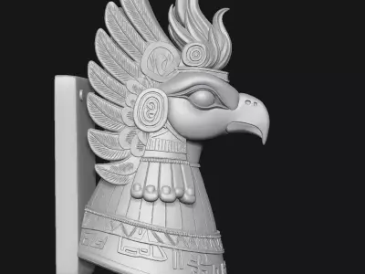 bird sculpture 3D print model purchase