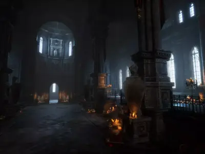 Ancient Cathedral 3D model