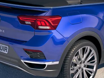 Volkswagen T-Roc cabrio 2020 3D model