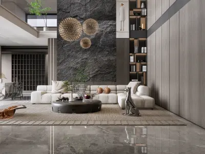 Living room 54 3D model