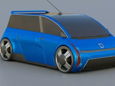 city   transport  3D model