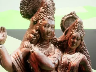 Radha Krishna - 3d Model - Interior decoration 3D model